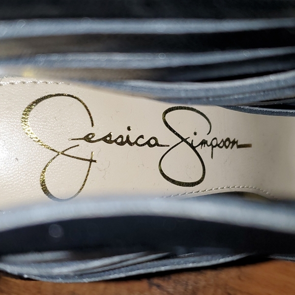 Jessica Simpson Strappy Thin Heeled Sandals - Picture 5 of 6